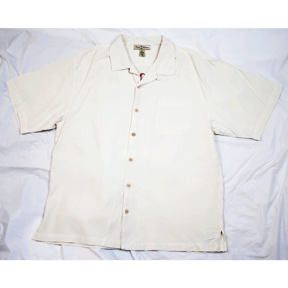 Tommy Bahama "Poker Pirate" Mens Short Sleeve Butt - Picture 3 of 7